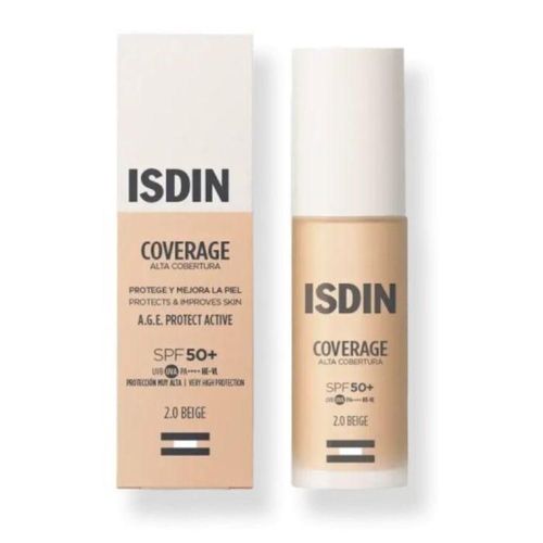 ISDIN FP Coverage Tono 2 Beige SPF50 Protector Solar con Color 30 ml