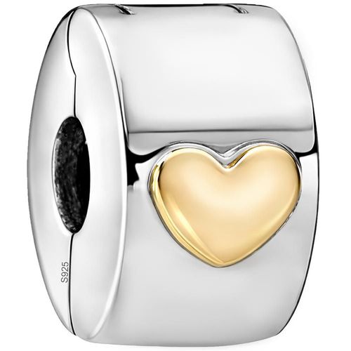 Charm Separador de Corazón S925 MXXKG-001 Heart11 Charm sencillo clip