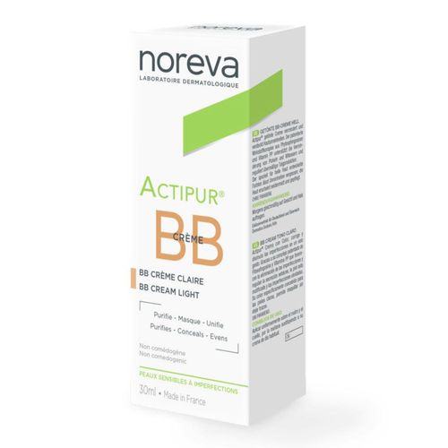 Noreva Actipur Crema para Piel Grasa Color Claro 30 ml