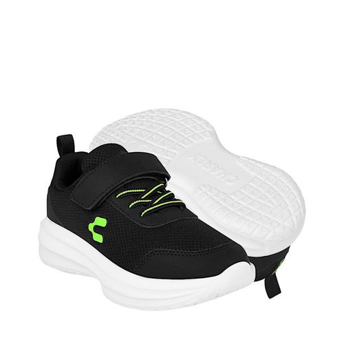 TENIS CHARLY NIÑO 1065518001 TEXTIL NEGRO 18-21