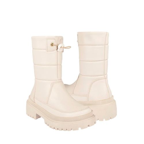 BOTINES STYLO NIÑA 19613 SIMIPIEL BEIGE 18-21