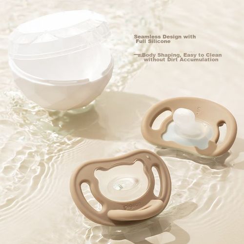 Chupón Pigeon Silicona S 0-3 meses para bebé