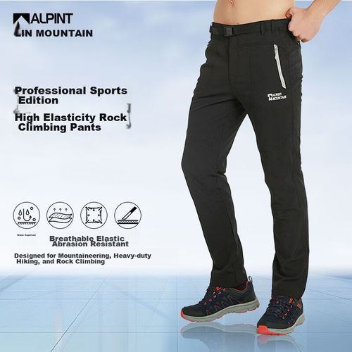 Pantalones ALPINT MOUNTAIN 3D poliéster negro