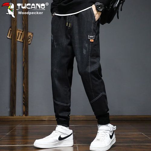 Jeans TUCANO harem negro para Hombre