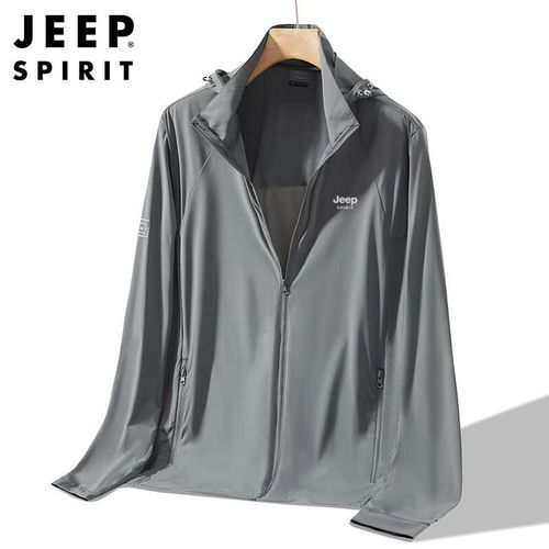 Sudadera Jeep Spirit Gris Para Hombre