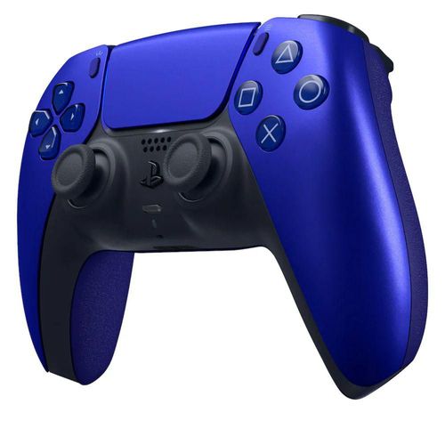 Control inalámbrico Sony DualSense para PlayStation 5 color azul fuerte.