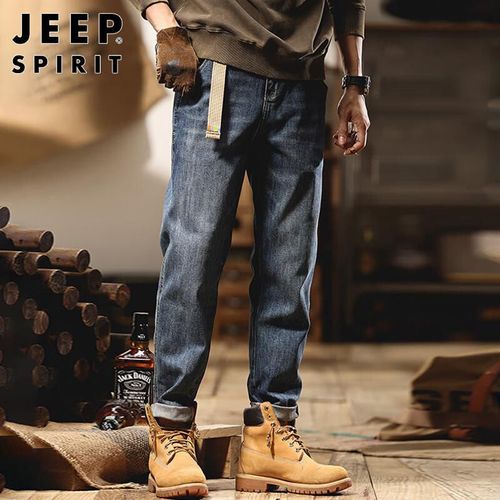 Jeans JEEP SPIRIT Pierna Recta Azul Hombre