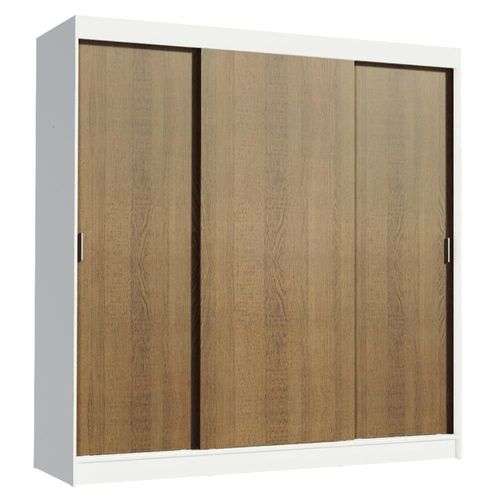 Ropero Closet Madesa Reno 3 Puertas 4 Cajones BM 1
