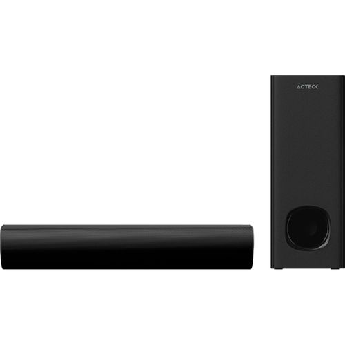 Barra de sonido acteck dynamic trim bs465 subwoofer alámbrico 60w negro ac-93523