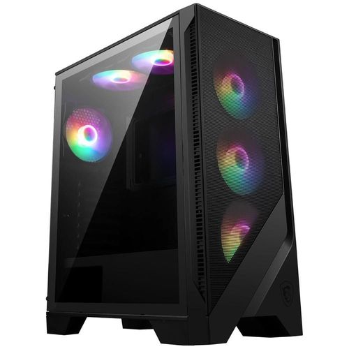 Msi mag forge 120a airflow atx media torre 6 fan cristal templado