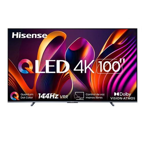 Pantalla QLED Hisense 100 Pulgadas 4K Smart 100QD7N