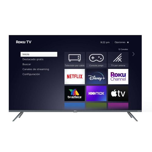 Pantalla LED HKPRO Roku TV 65 Pulgadas 4K UHD