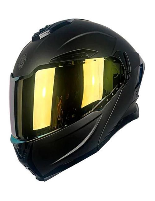 Casco Kov Abatible Moto Apolo Gris Certificado Dot + Lente