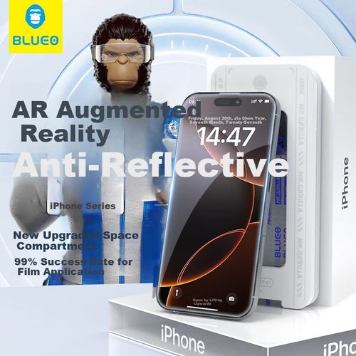 Protector de pantalla para iPhone 16   de vidrio templado