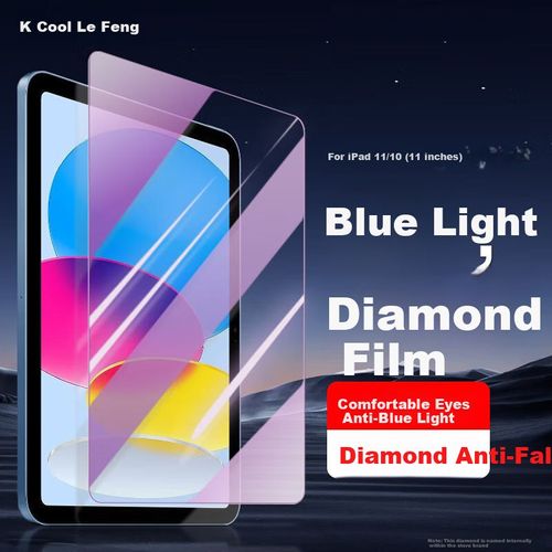 Protector de pantalla CoolFeng iPad 11 pulgadas vidrio templado ultradelgado antirreflejo luz azul