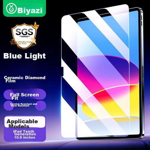 Protector de pantalla BIAZE iPad 11 y 10 pulgadas Cristal templado