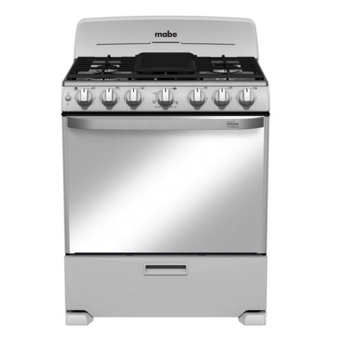 Estufa de Piso 76 cm (30 pulgadas) Plata Mercury mabe - EM7659BFIS3