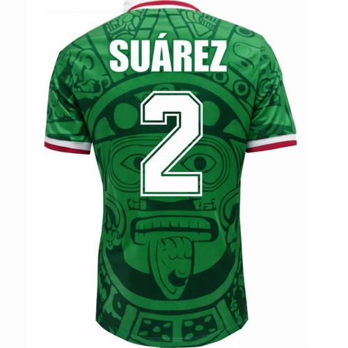 Increible! Jersey Playera Emperador Claudio Suarez 2 Edicion Especial Calendario Azteca 1998 Verde