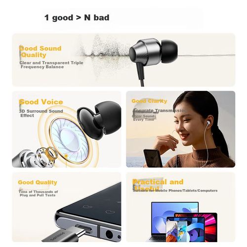 Audífonos Philips TAE1120 Type-C