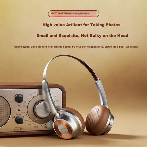 Audífonos QCY Era5 Bluetooth Burdeos