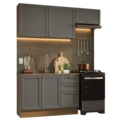 Cocina Integral Completa Modular Madesa Vik 180cm MG 02