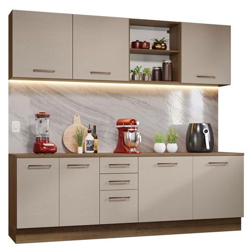 Cocina Integral Completa Modular Madesa Agata 240cm MC 02