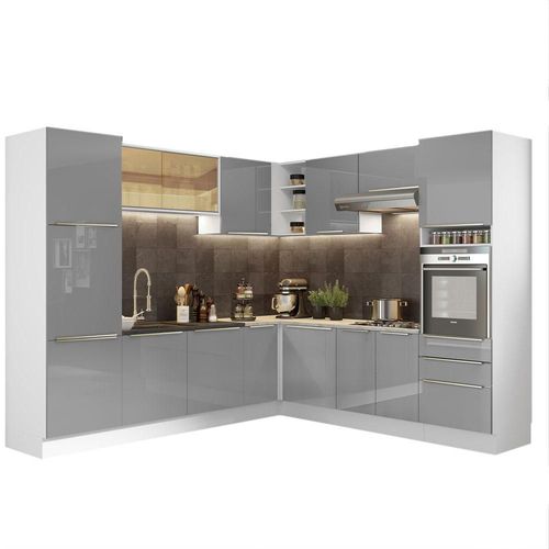 Cocina Integral Completa Modular Madesa Lux 546cm BG