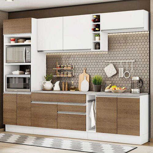 Cocina Integral Completa Madesa Vicenza Sin Encimera 290 BM