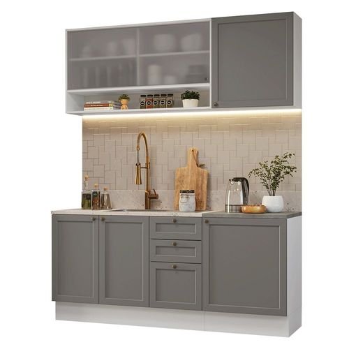 Cocina Integral Completa Modular Madesa Vik 180cm BG 03