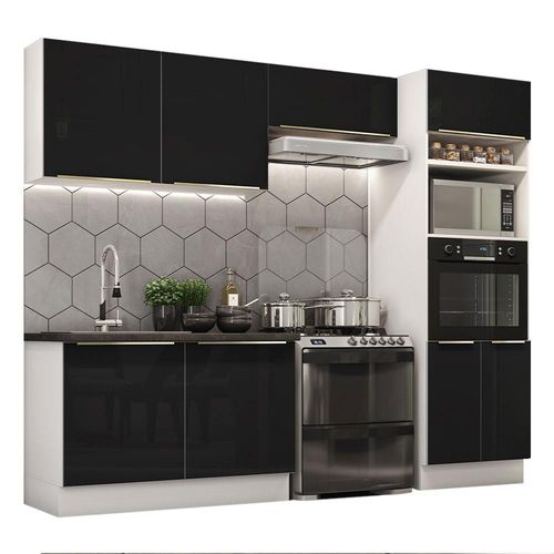 Cocina Integral Completa Modular Madesa Lux 270cm BG 03