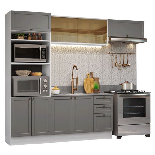 Cocina Integral Completa Modular Madesa Vik 270cm BG 04