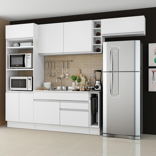 Cocina Integral Completa Modular Madesa Safira 290cm BB 07