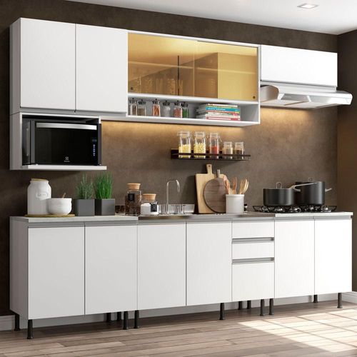 Cocina Integral Completa Modular Madesa Genova 280cm BB 06
