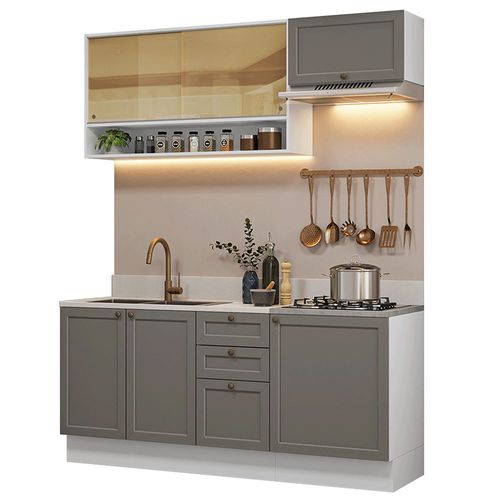 Cocina Integral Completa Modular Madesa Vik 180cm BG 05