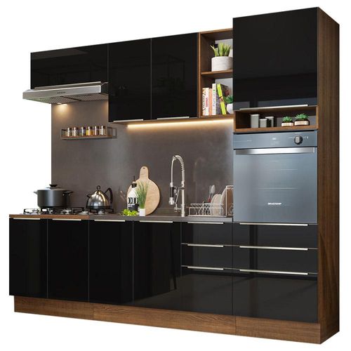 Cocina Integral Completa Modular Madesa Lux 260cm MN 02