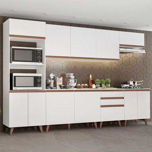 Cocina Integral Completa Modular Madesa Reims 320cm BB 09