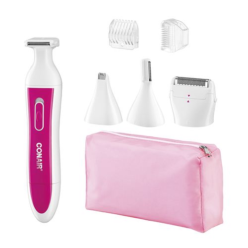 Recortadora con Cabezas Intercambiables Conair Satiny Smooth