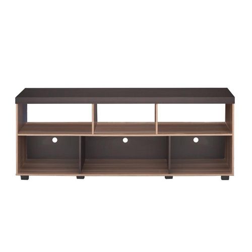 Mesa para TV Vancouver 65" Nuez con Chocolate