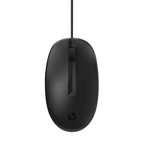 Mouse Alámbrico HP 125 Negro