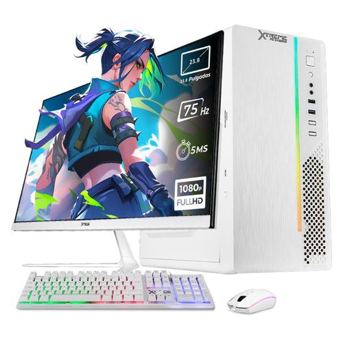 Xtreme pc computadora core i3 16gb ssd 500gb monitor 23.8