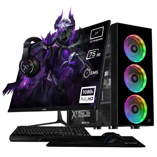 Xtreme pc gaming computadora core i7 32gb ssd 1tb monitor 27 wifi