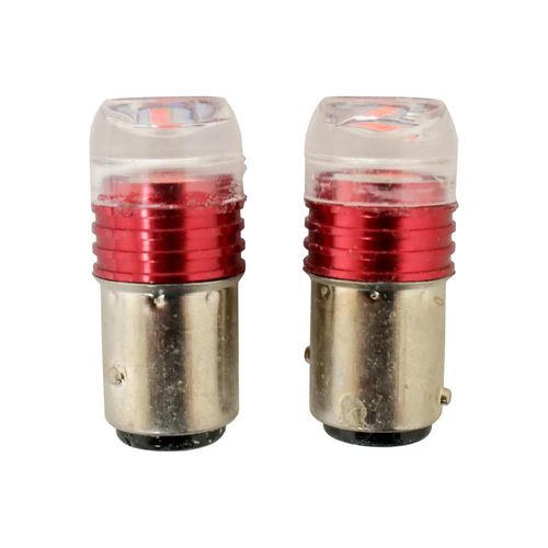 Foco calavera led rojo set universal 12v 3w