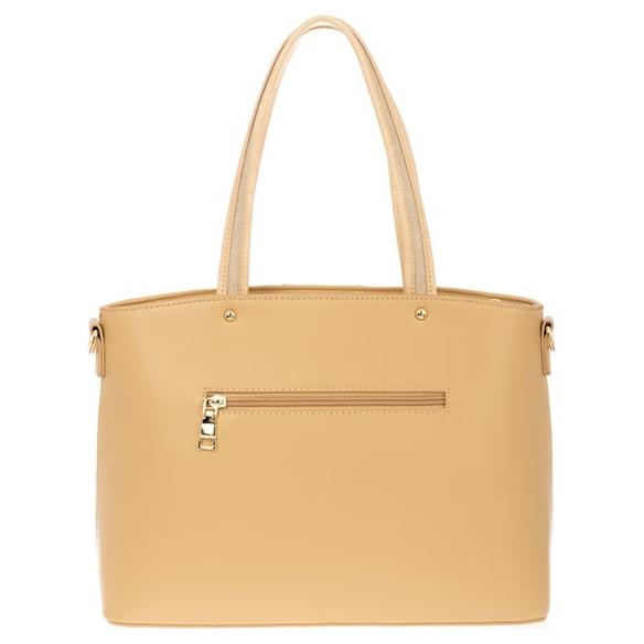 Bolsa Para Dama Jennyfer Tote Beige 9376-2 - Elektra en Línea