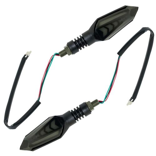 Direccional delantera/trasera avatar secuencial doble lado con luz cuarto blanco