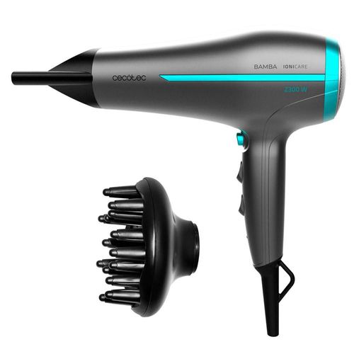 Cecotec secadora de cabello ioncare 5200 aura black