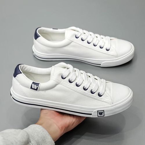 Tenis Warrior Wxy709T Casual Lona Blanco