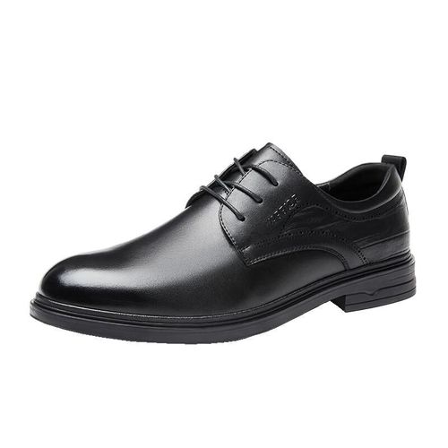 Zapatos formales cuero negro para hombre
