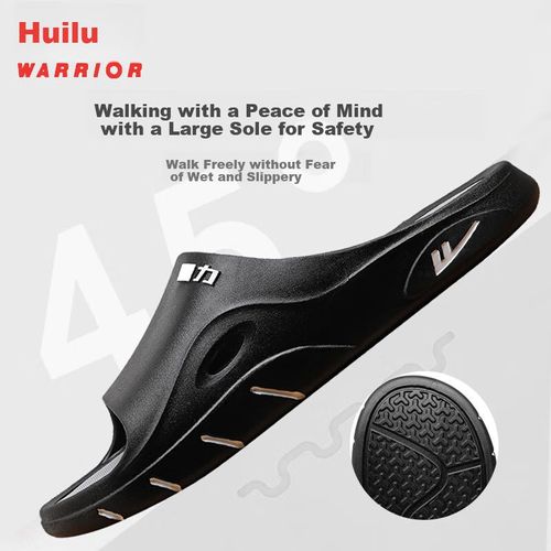 Sandalias Warrior negro para hombre