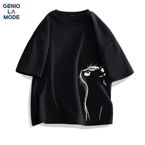 Playera Geniolamode Negra Para Hombre