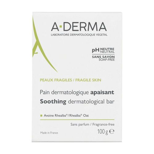 Aderma Dermopan Barra limpiadora para piel sensible 100 gr